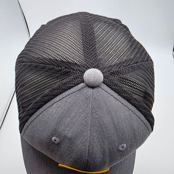 Salty Crew Bottom Dweller Retro Mens Gray Trucker Hat Fishing Outdoors Casual - Picture 6 of 10